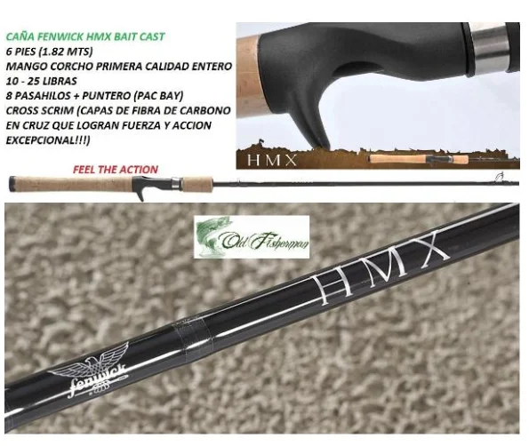 Caña Fenwick Hmx 1,80 Mts 10-25 Lbs 1tr - Imagen 2