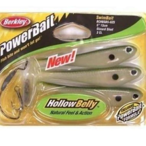 Señuelo De Goma Berkley Hollow Belly 15cm C/Anz Y Plomo