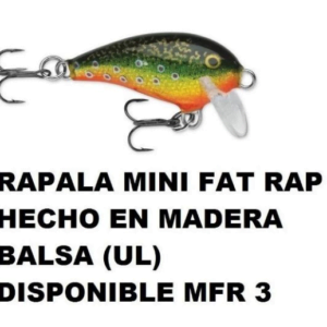 Señuelo Rapala Mini Fat Rap Mfr3