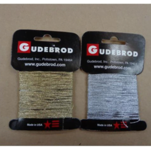 Material Atado Mosca Hilos Gudebrod Metalico Ht-Rib