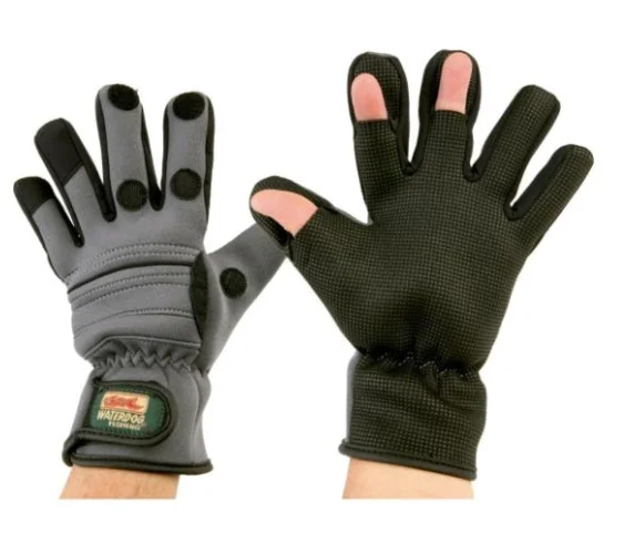 Guantes Pesca Waterdog Neoprene Antideslizante Talle Xl