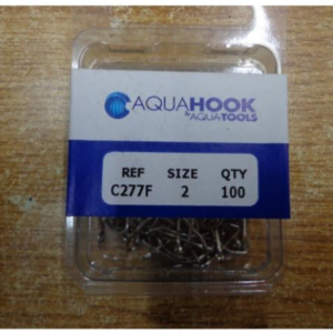 Anzuelos Pejerrey Aquahook C277f Numero 2 X 100 Unids
