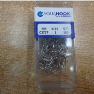 Anzuelos Pejerrey Aquahook C277f Numero 1 X 100 Unids