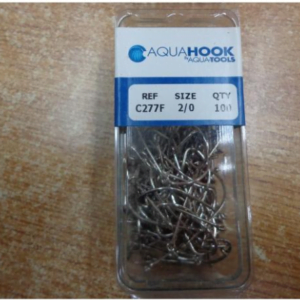 Anzuelos Pejerrey Aquahook C277f Numero 2/0 X 100 Unids