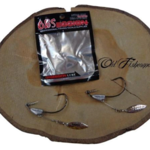 Anzuelos Offset Con Cuchara Obsession 5/0 Pack X2 Unid