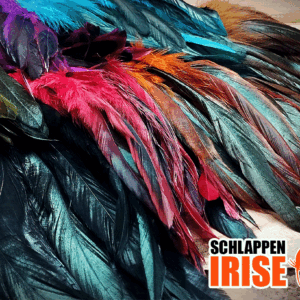 Material Atado Mosca Pluma Strung Schlappen IRISE