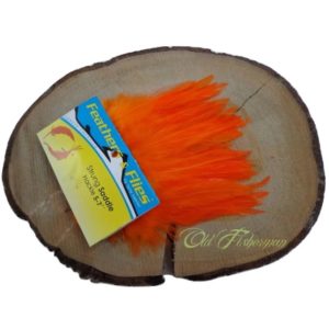 Material Atado Mosca Pluma Strung Saddle Colores Varios