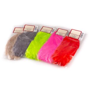 Material Atado Mosca Pluma Strung Schlappen Long Wapsi