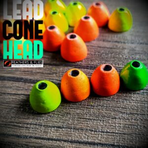 Material Atado Mosca Lead Cone Eyes Cabezas De Lastre