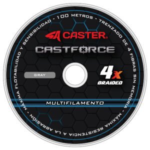 Multifilamento Caster X 100M X4 Hebras Medidas Varias