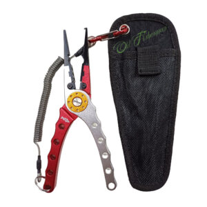 Pinza Multifunción Aluminio Red Fish Con Funda y Extensor