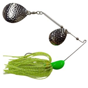Señuelo Spinnerbait Old Fisherman Doble Cuchara 30 Grs