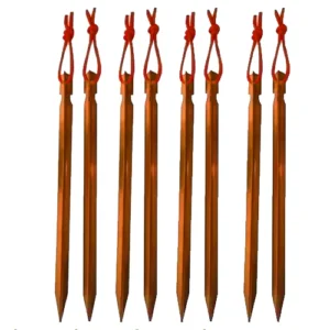 Set Estacas Spinit Aluminio x8 U