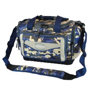 Bolso Lexus LT-1955 Camuflado Oscuro Con Fondo Rígido