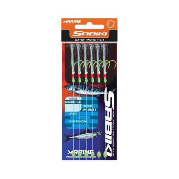 Sabiki Marine Sports SM 6 Anzuelos