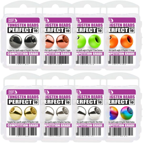 Tungsten Beads Pocket Rockets 3.2 MM