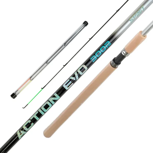 Caña Spinit Action Evo 3.00 Mts + 3 Punteras