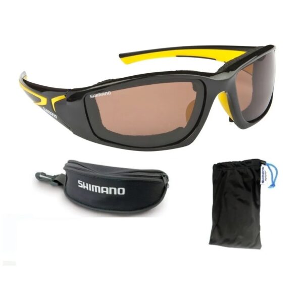 Anteojos Shimano Beastmaster Ambar Polarizado