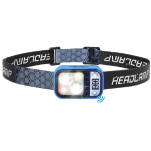 Linterna De Cabeza Lexus SS-TD-0198 Recargable (Con Sensor y Display De Autonomía)