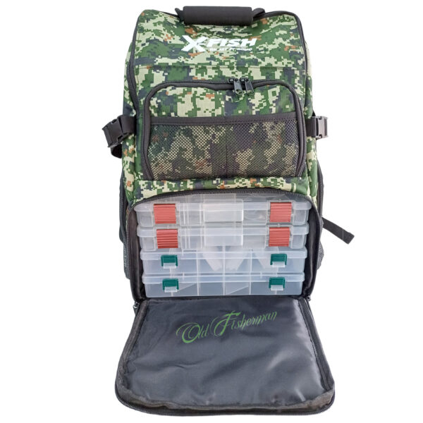 Mochila De Pesca X-Fish Ideal Señuelos - Imagen 2