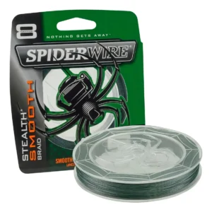 Multifilamento Spiderwire Stealth Smooth8 Braid 0.18 MM, 6 Libras x 182 Metros
