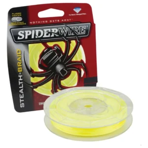 Multifilamento Spiderwire Stealth Yellow Braid 0.40 MM, 80 Libras x 182 Metros