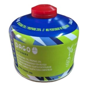 Aerosol Gas Propano Butano Dago 230 Gr Válvula Con Rosca