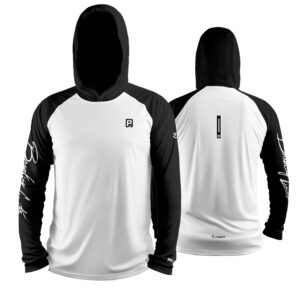 Remera Payo Breaking Limits Combinada Blanco y Negro