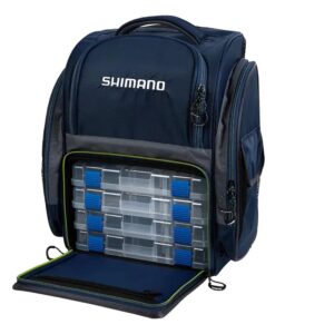 Mochila De Pesca Shimano + 4 Cajas Originales 3600