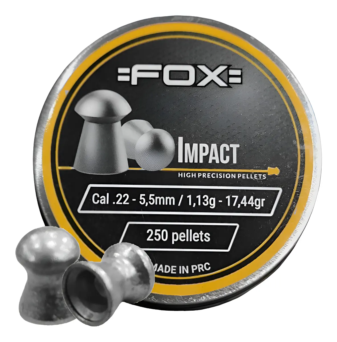 Balines Aire Comprimido Fox Impact 5,5 Mm