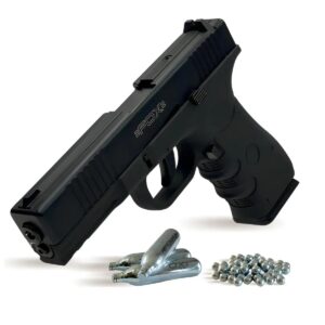 Pistola Co2 Fox G17 Blowback Corredera Metal Calibre 4.5 Mm