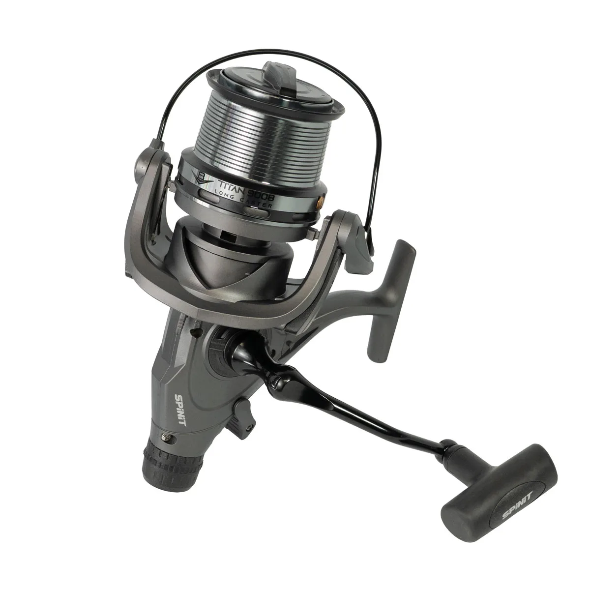 Reel V8 TITAN 9008 Long Caster 8 rulemanes