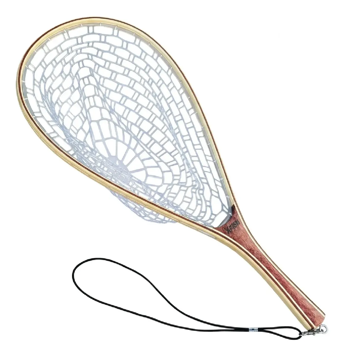 Copo X-Fish Madera Con Red Goma