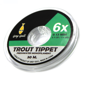 Tippet Nylon Grey Gull